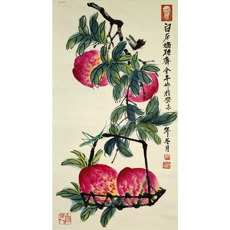 寿桃  蒋亦武 （款） 6893