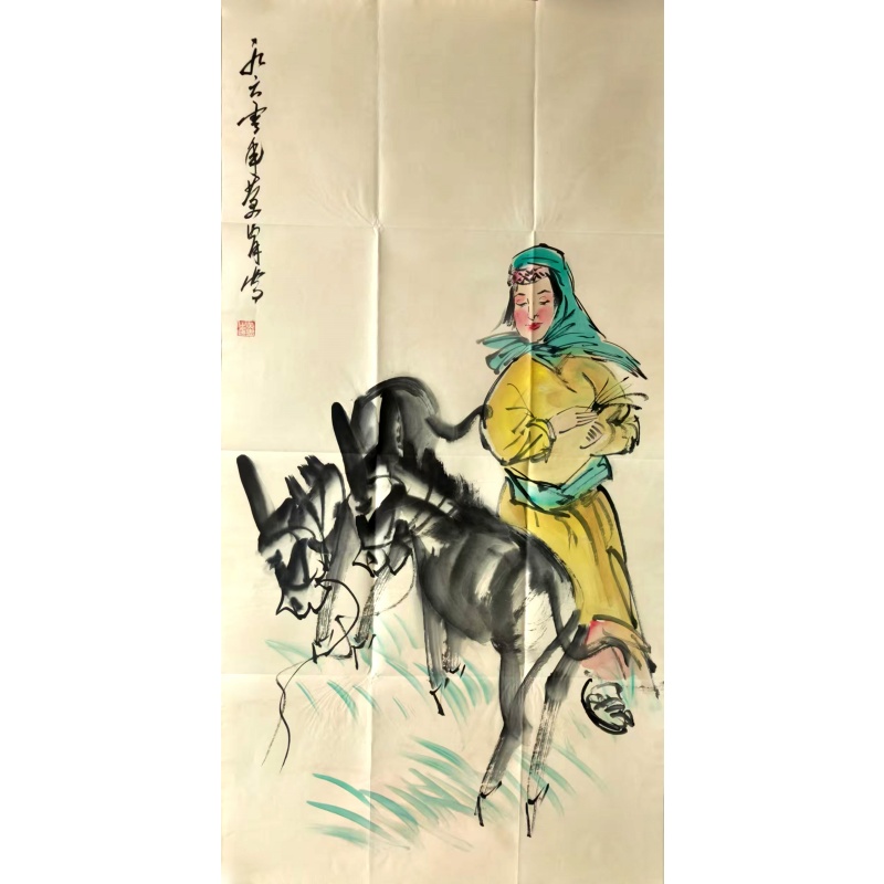 人物图 黄胄（款）51641