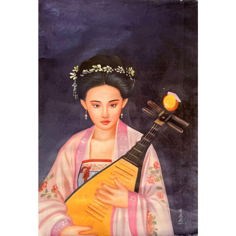 美女图 陈逸飞（款）7021