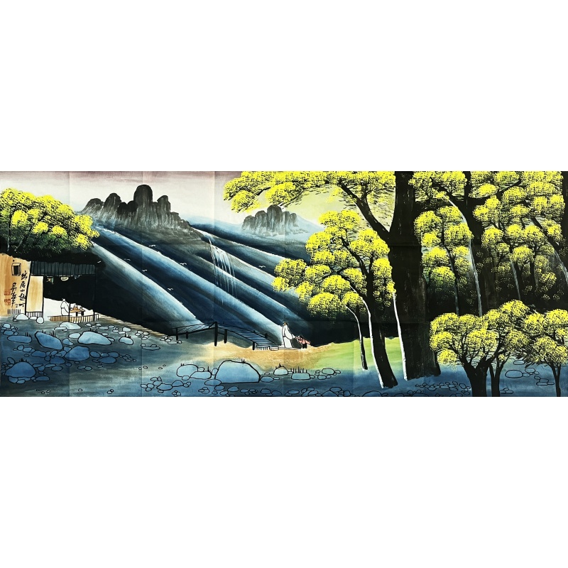 幽居小趣 吴冠中(款）6058