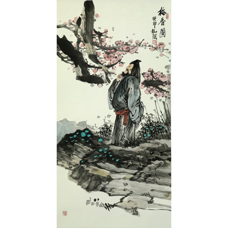 梅香图  吴树强（款）6809