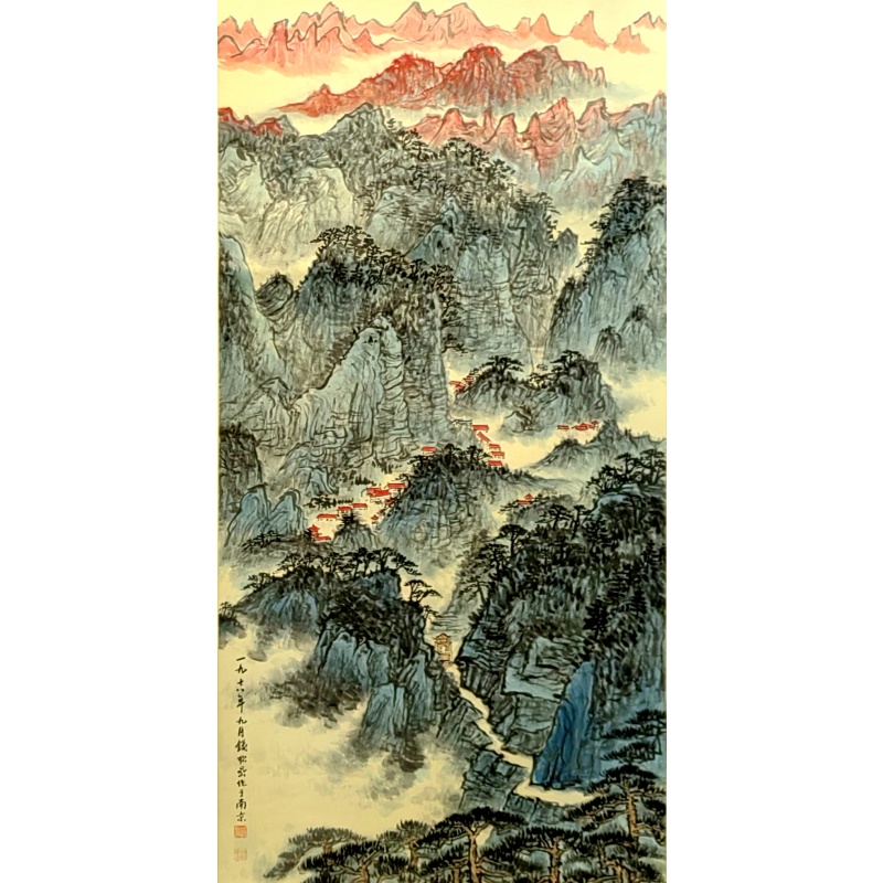 山水 钱松岩（款） 51189