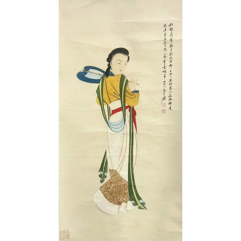 仕女图 张大千（款）51991
