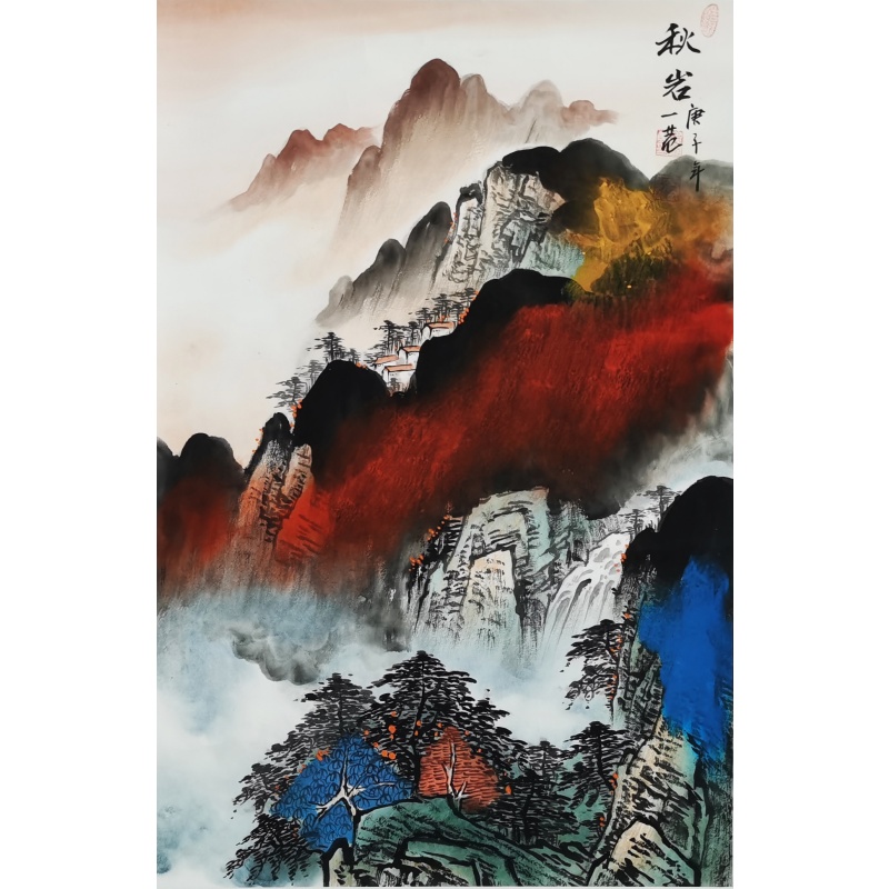 秋岩 姜国华（款）5572