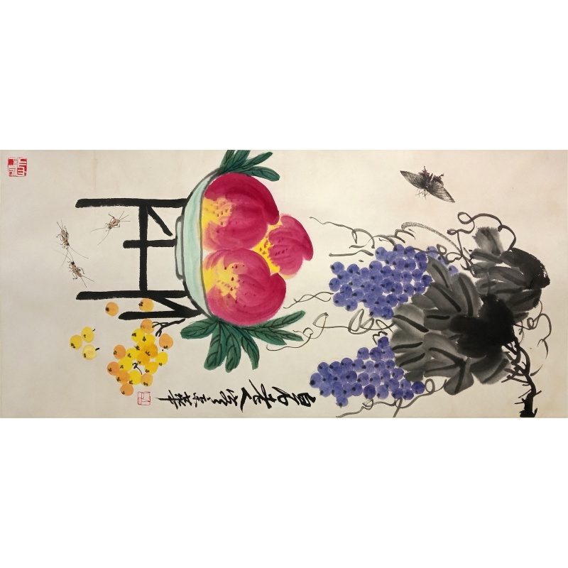 多福多寿 齐白石（款）52046