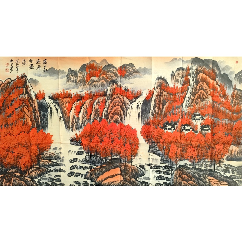 1964年万山红遍    李可染（款）    52041