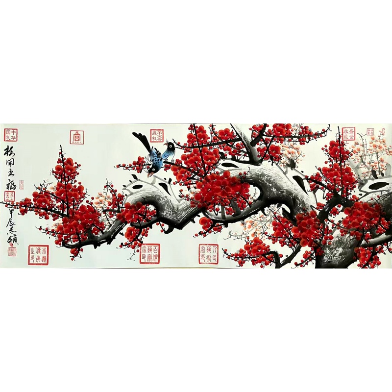 梅开五福   许志领（款）   51589