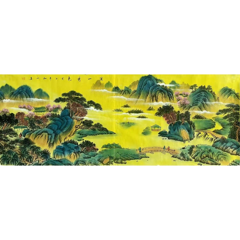 溪山秀色   赵仙山（款）   51098
