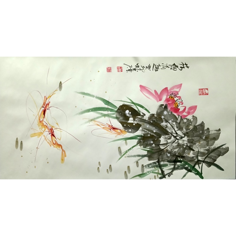 荷塘清趣 陈宏林（款）7506
