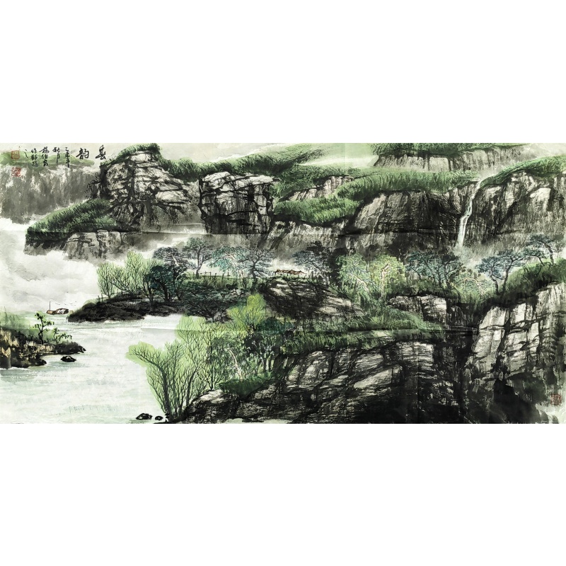 春韵 杨伯良（款） 8673