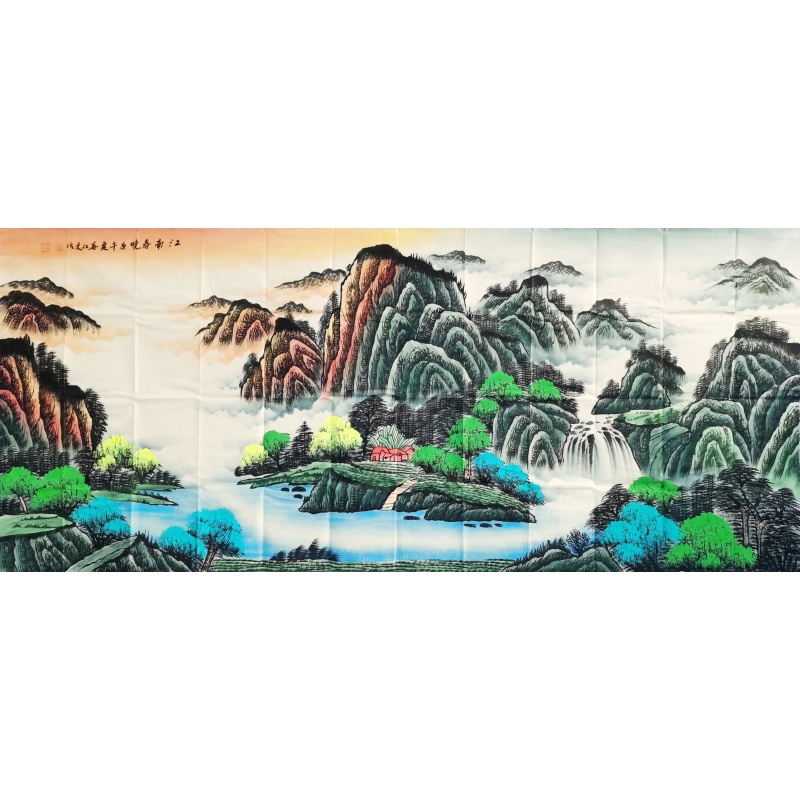 江南春晓 宋文治（款）6506