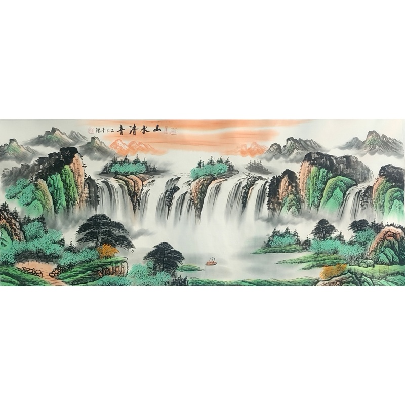 字画山水清音 李鲤（款）51417