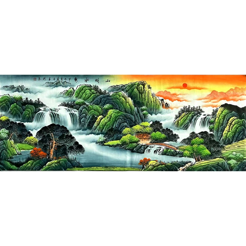 山明水秀   墨影（款）   51100