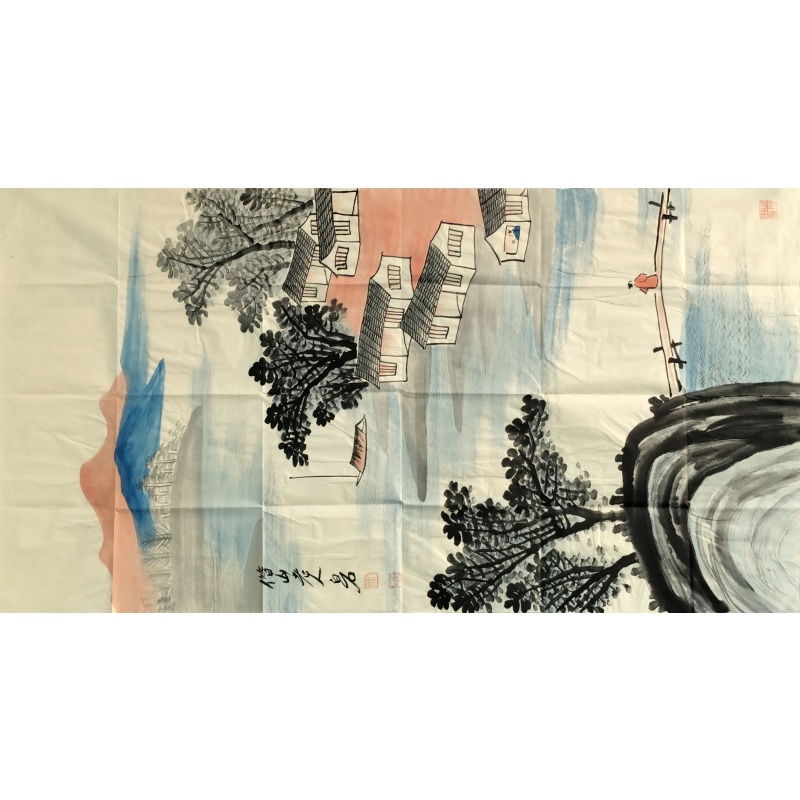 风景画  齐白石（款）8508