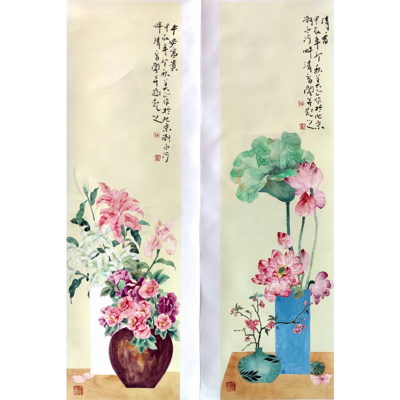 平安富贵清香  陈美正（款）7137