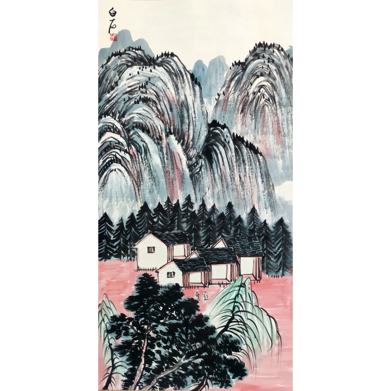 山水画7216齐白石（款）