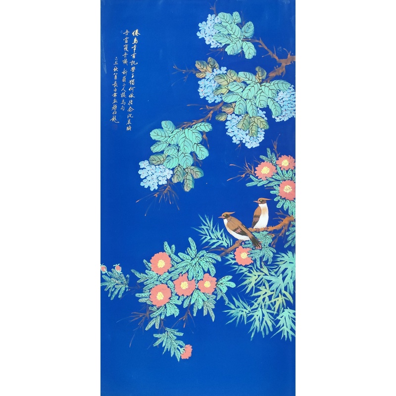 花鸟图8502颜伯龙（款）