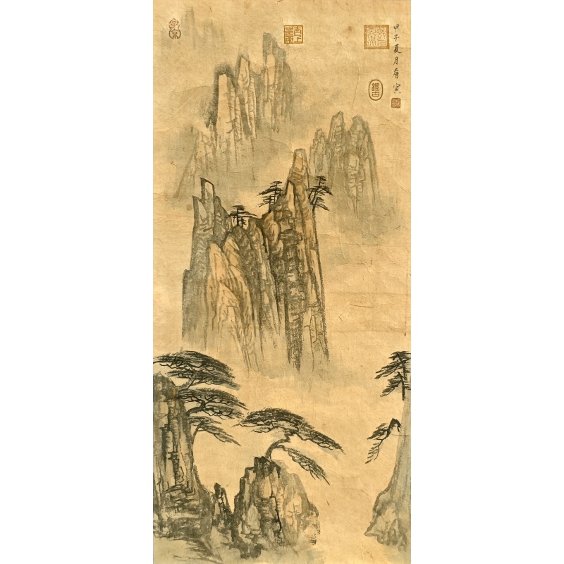 山水52043唐寅（款）