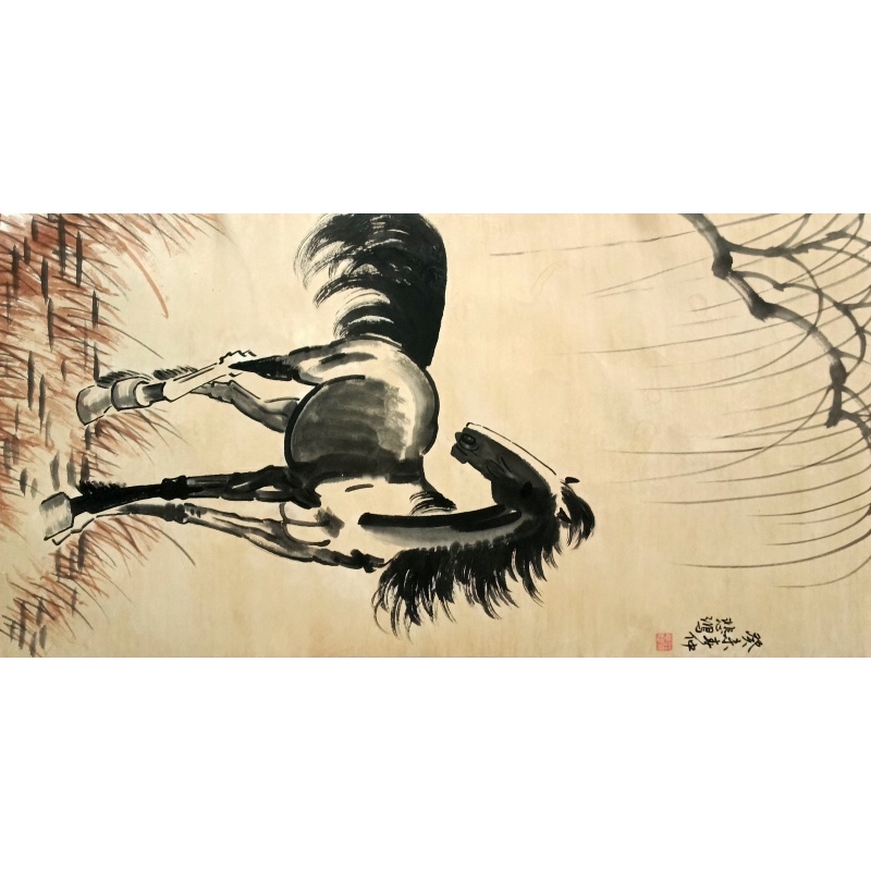 骏马 徐悲鸿（款） 51079