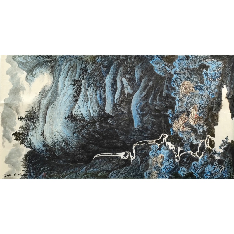 山高水长 邓顺成（款）52008