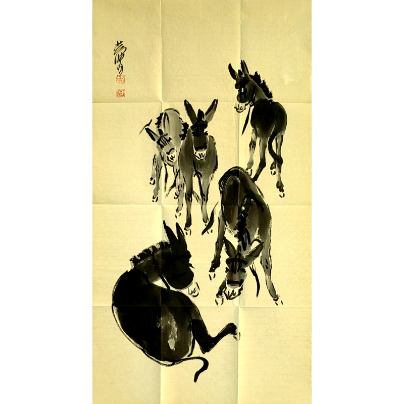驴 黄胄（款） 50359