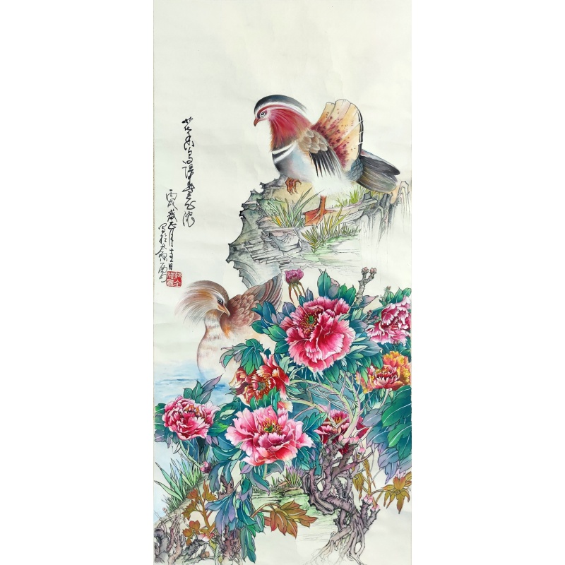 花香鸟语春意浓 全斌（款） 6293