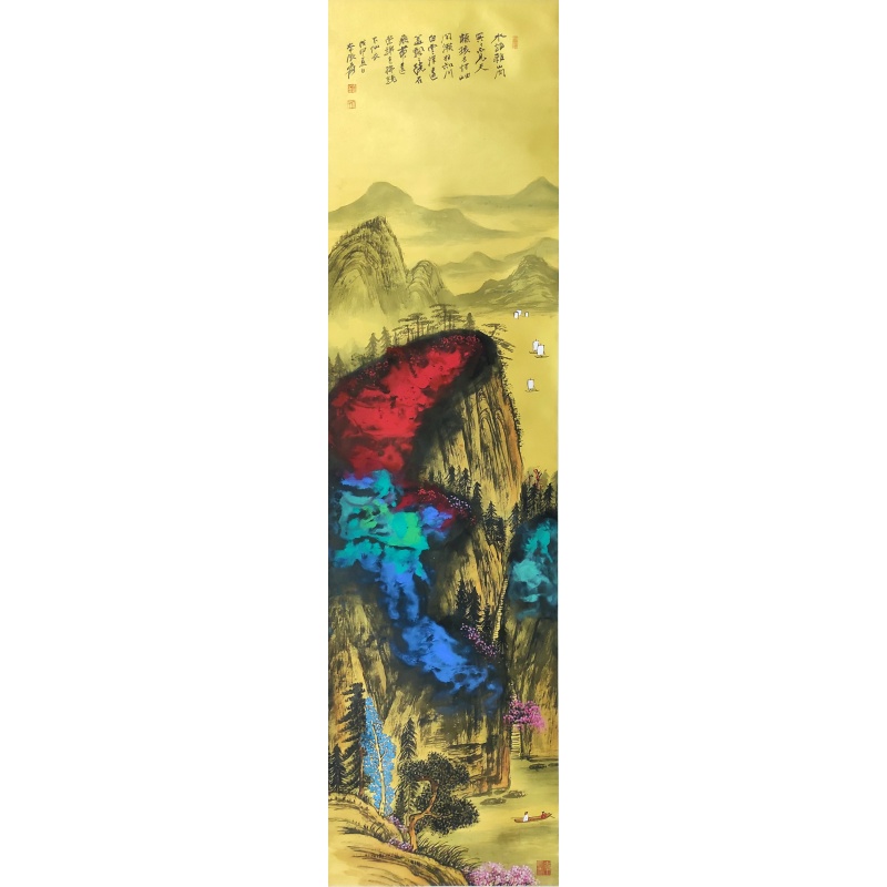 山水画张大千（款）5447