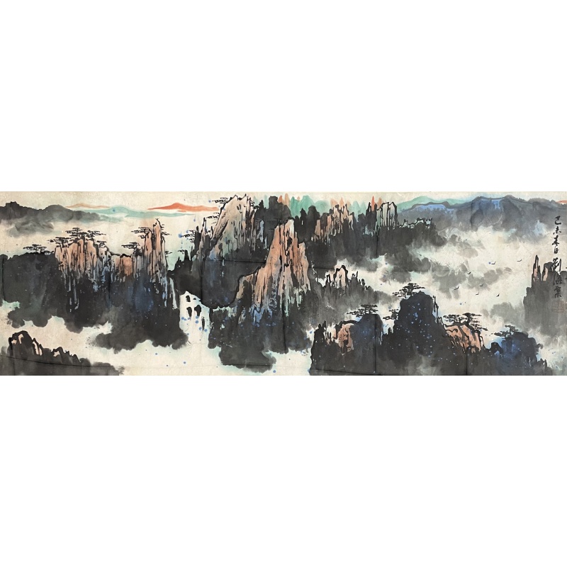 山水   刘海粟（款）   50268