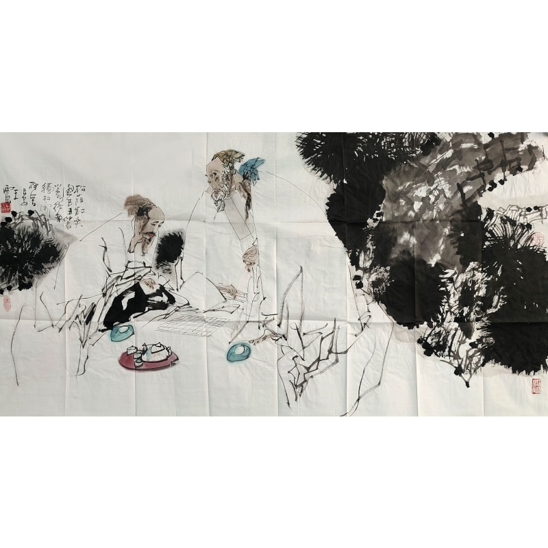 人物图 王西京（款） 8611