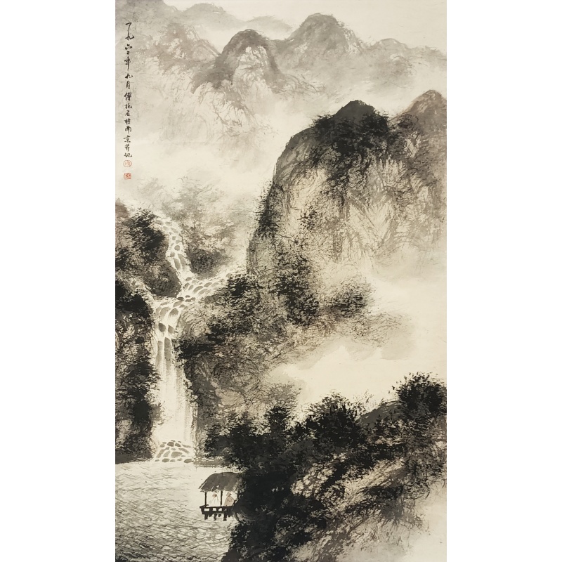 山水图 傅抱石（款）52023