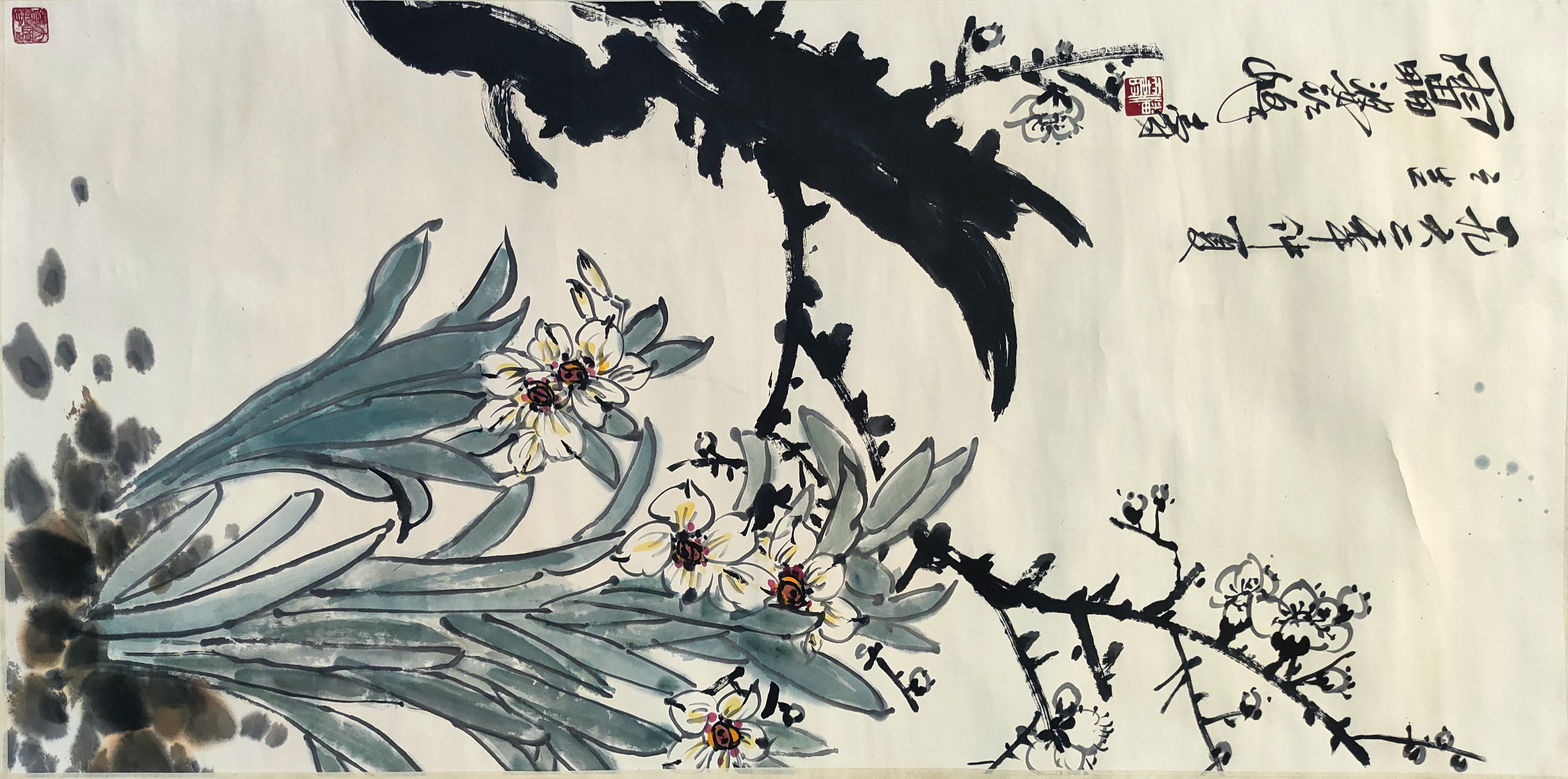 花鸟图 潘天寿（款）6320