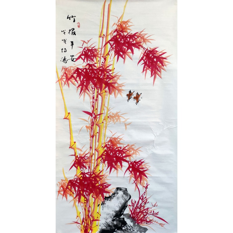竹报平安   田博涛（款）   6607