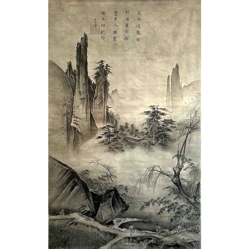 踏歌图 杨志鹏（款）8133