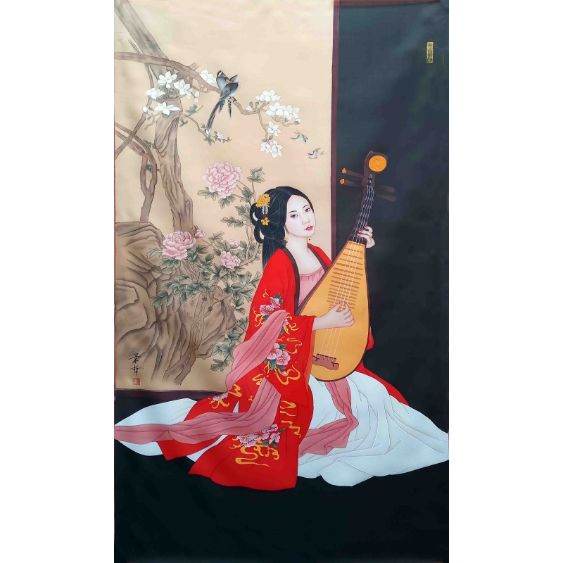 仕女图 崔景哲（款）8742