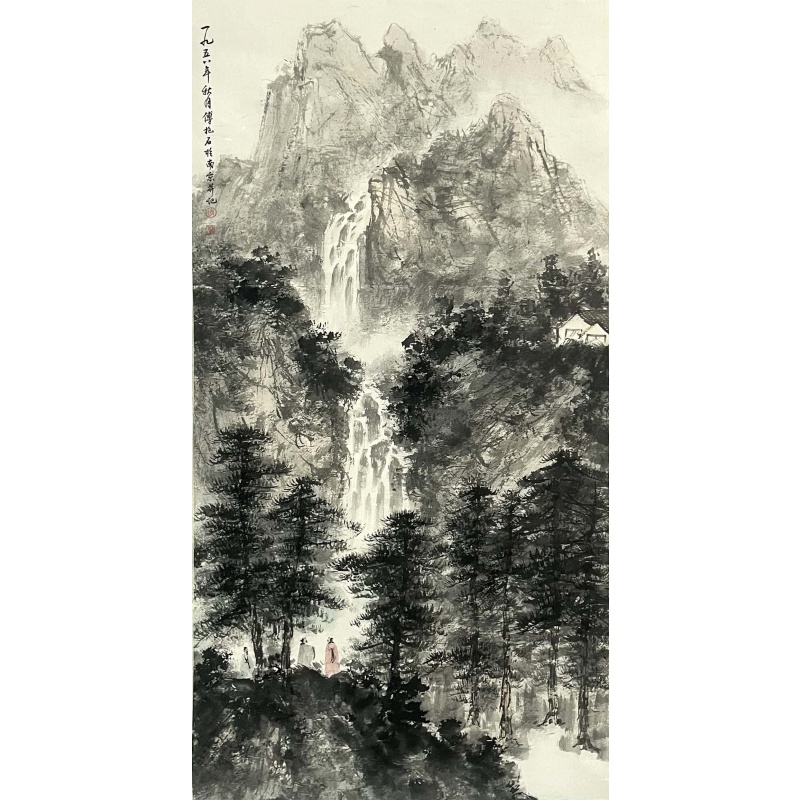 高山流水 傅抱石（款） 5655