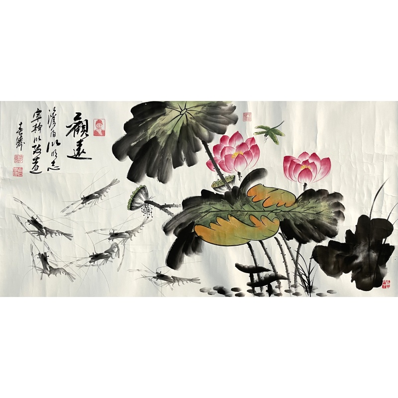 荷花虾 春涛（款） 6080