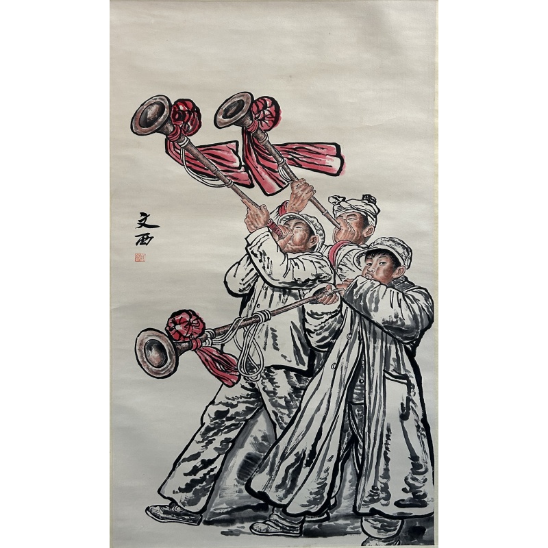 人物画 刘文西（款）51000