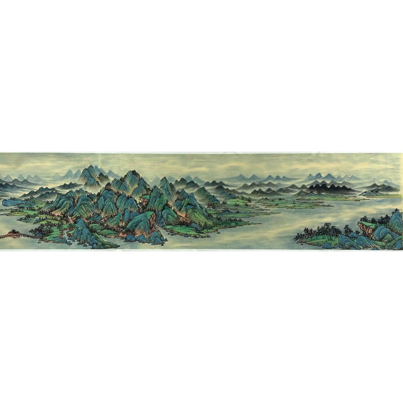 万里长江图 温叶强（款）8394