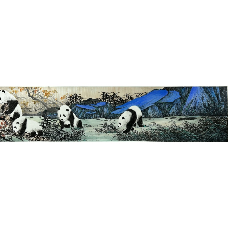 竹海精灵图 赵进才（款）8631