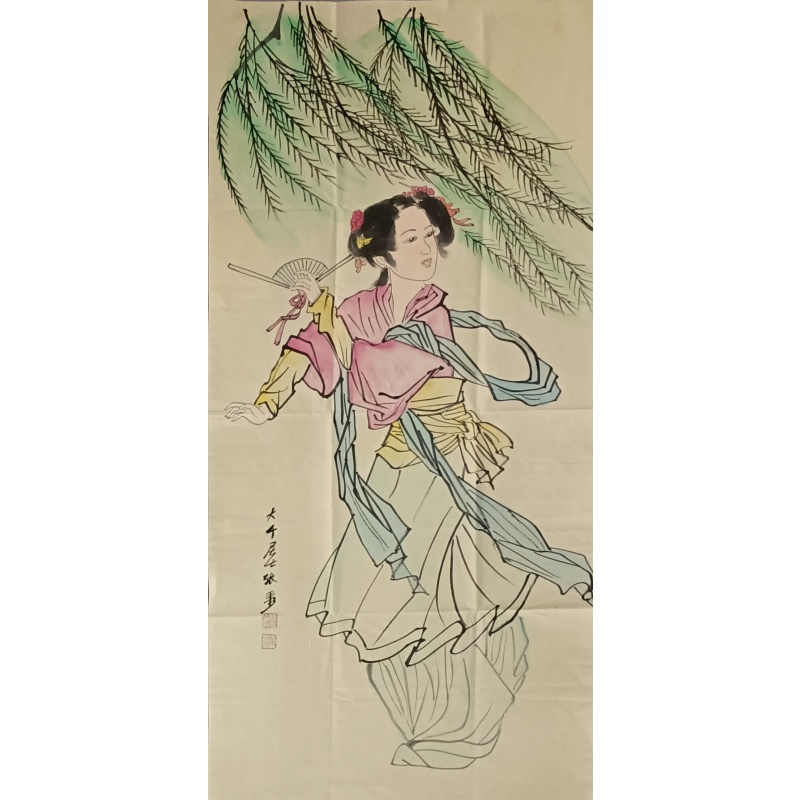 仕女图 张大千（款）51577