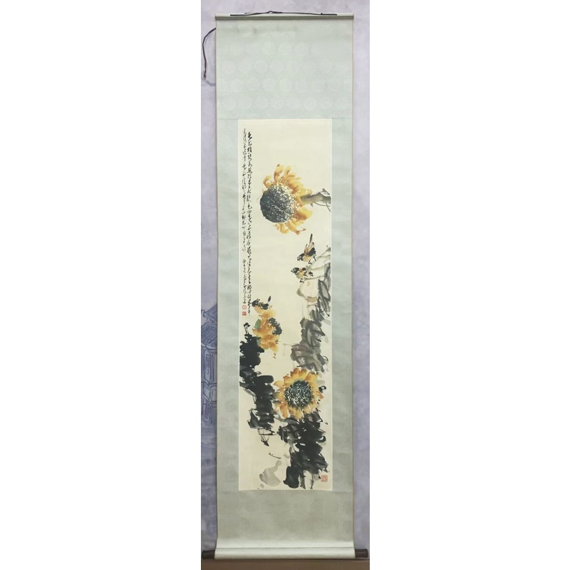 花鸟  赵少昂（款）