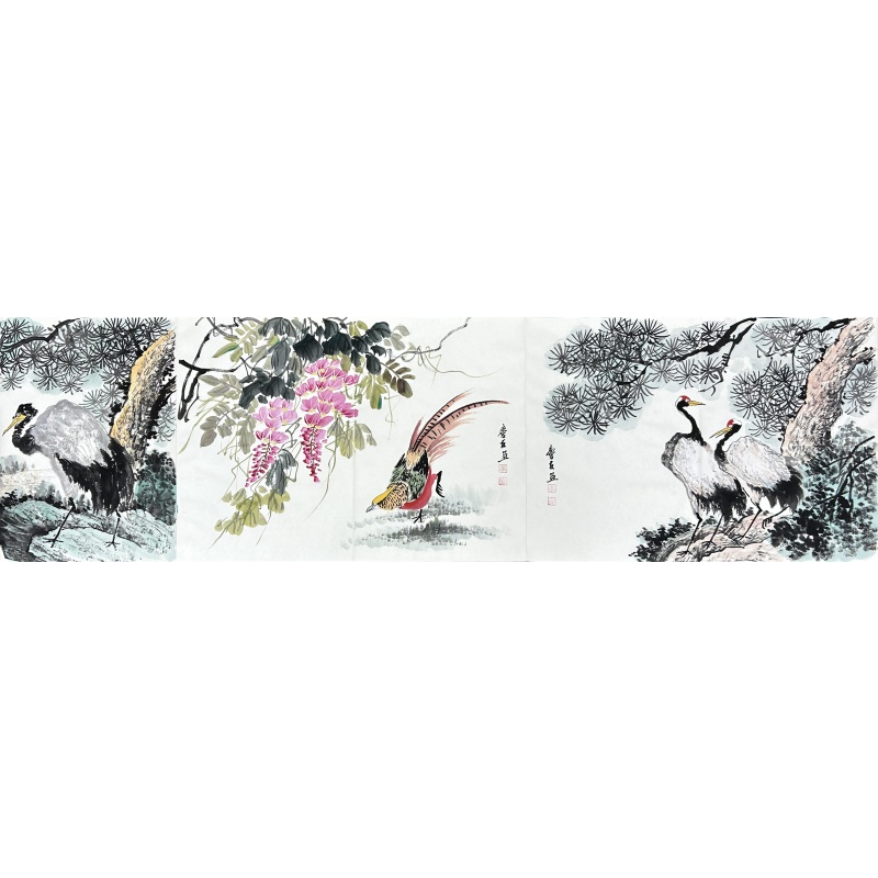 花鸟画册 李庆友（款）8637