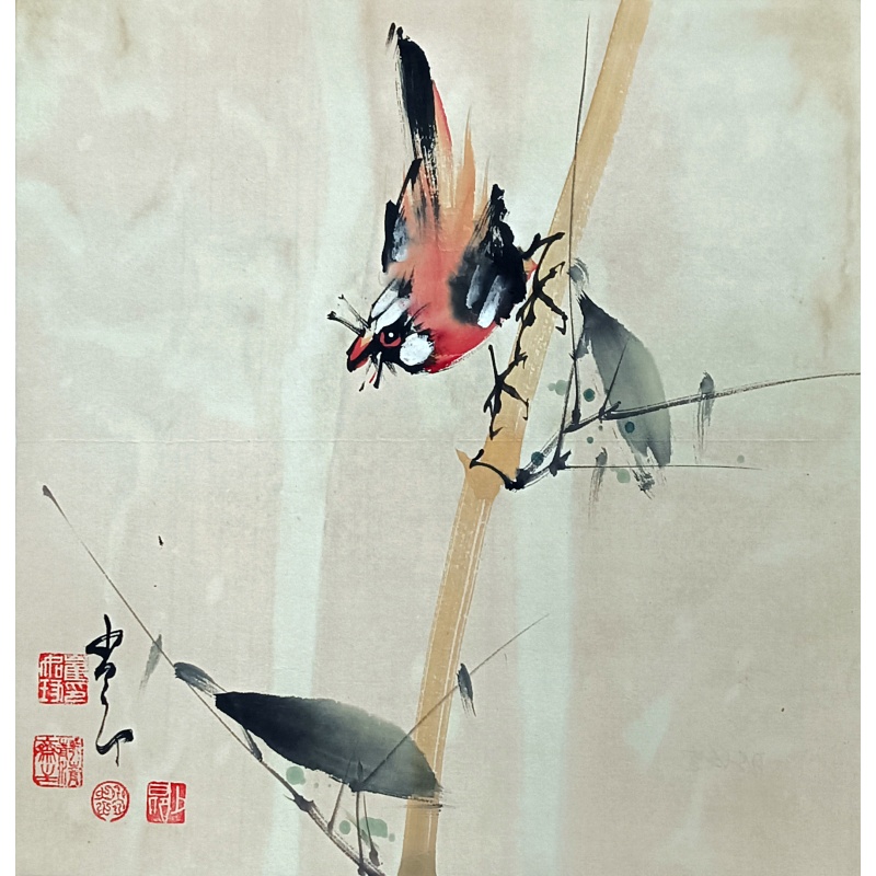 鸟 崔如琢（款）6424