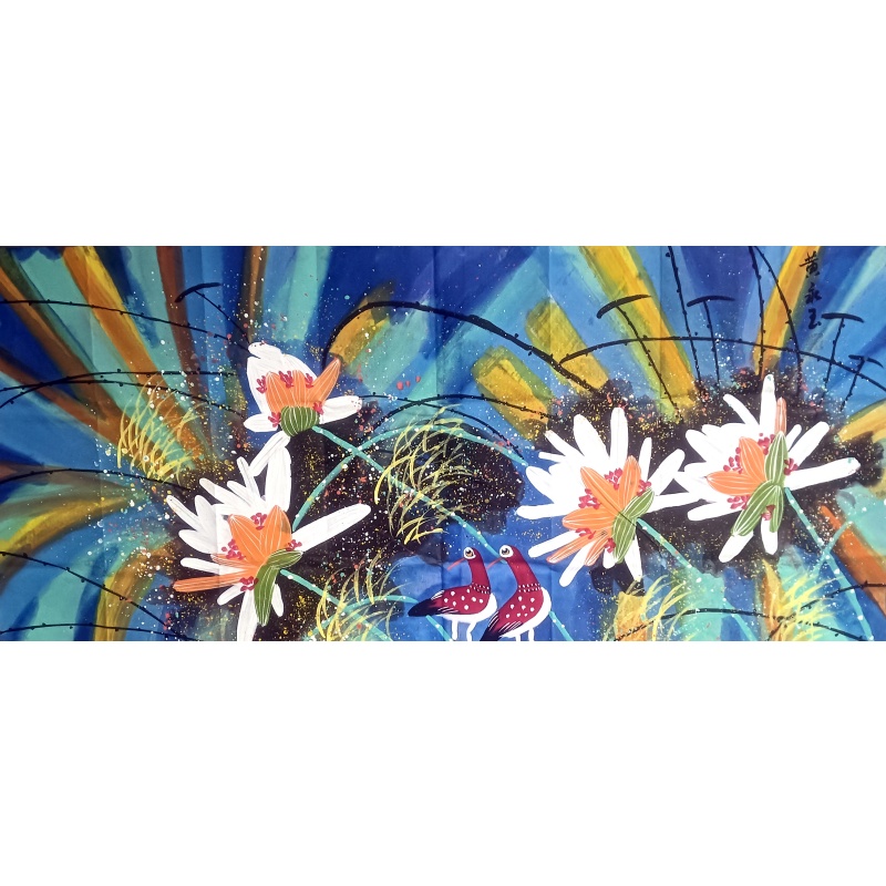 花 黄永玉（款）7320