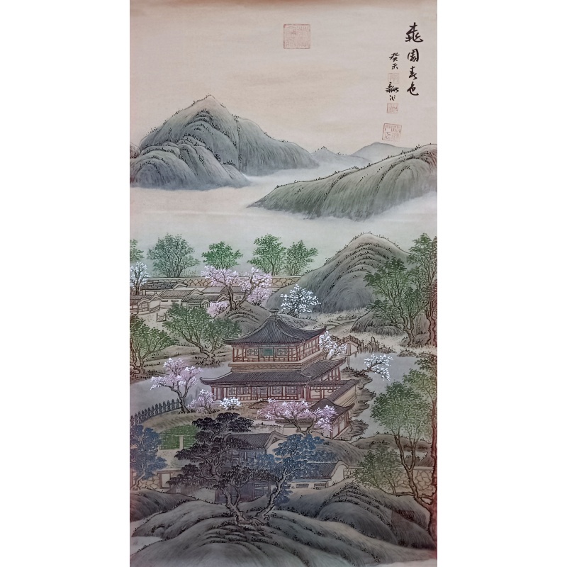 北国春色  7664  李新社（款）