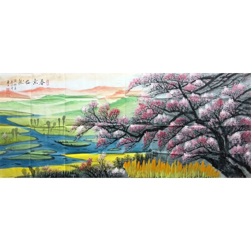 春意盎然  7008  黄永玉（款）