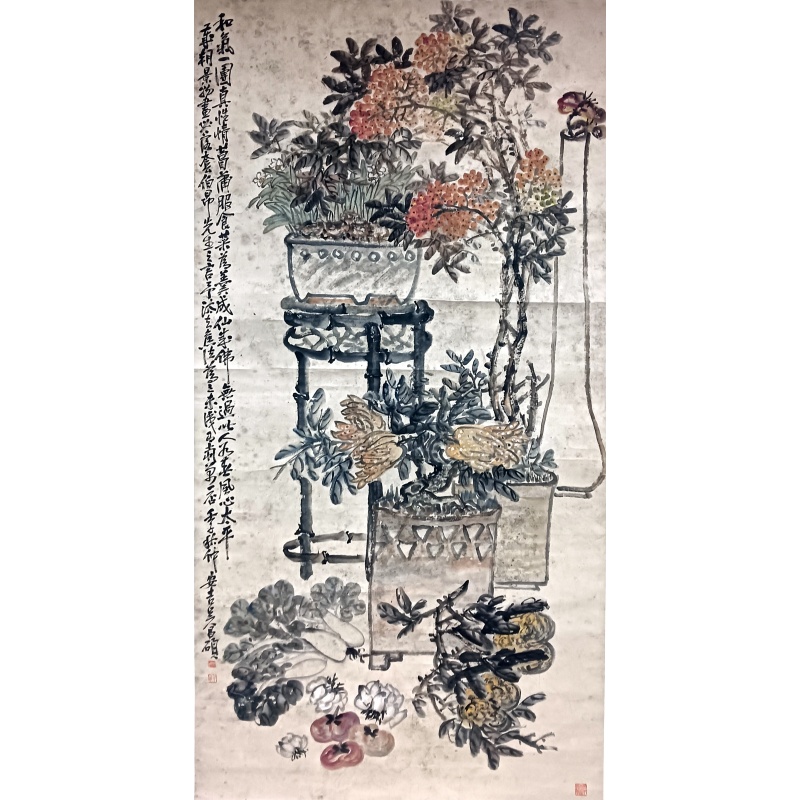 花鸟图 吴昌硕（款）51431