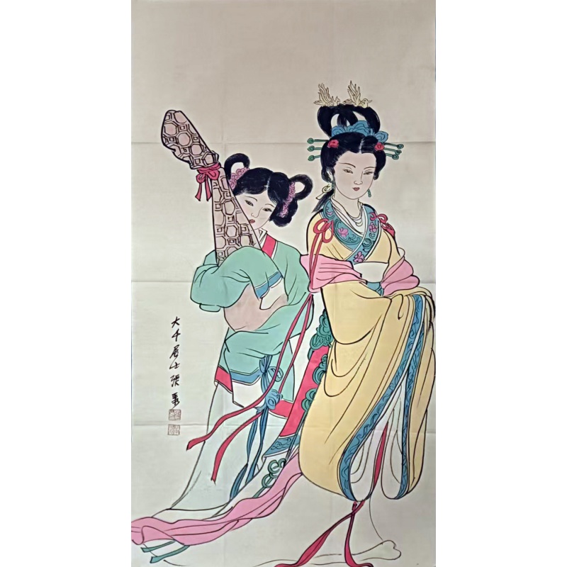 仕女图 张大千（款）51022