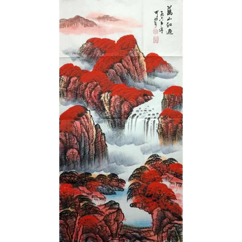 万山红遍 李可染（款）51071