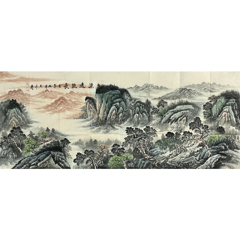 源远流长 张大千（款）8407